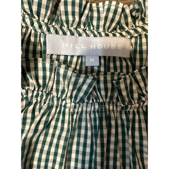 Hill House Green Gingham Mini Dress - Picture 5 of 10